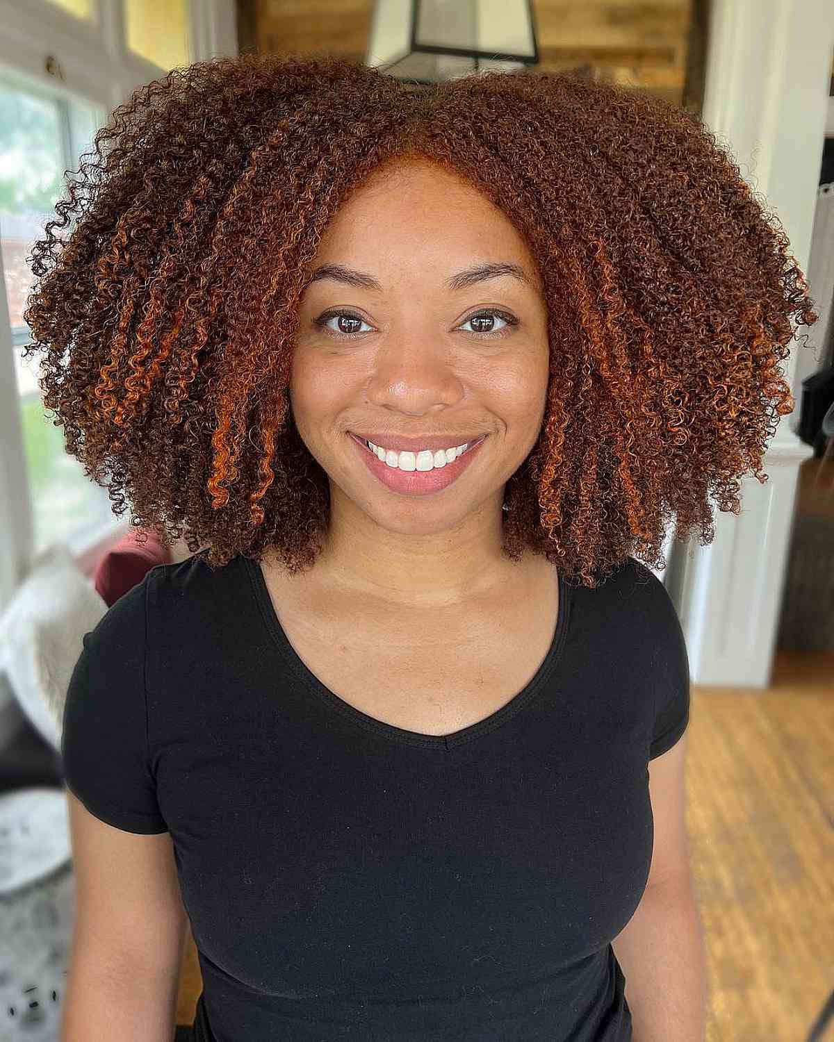 Naturally Curly Kinky Hair for African-American Women