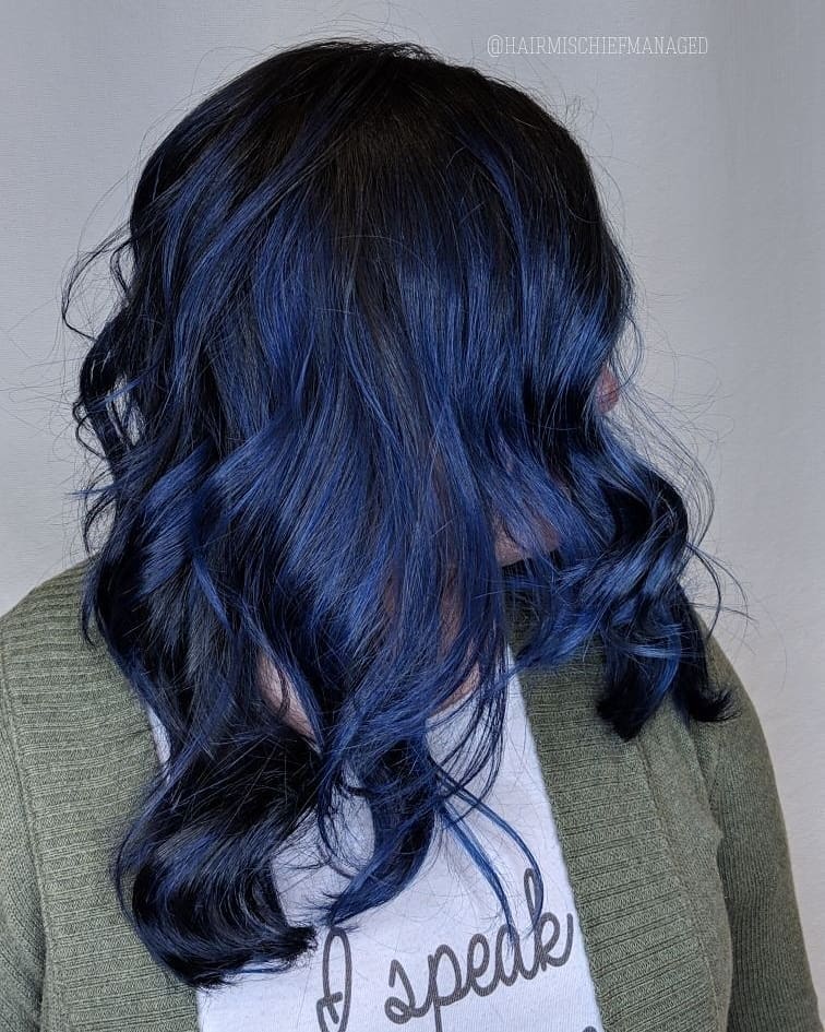 Youthful-Looking Dark Navy Blue Color
