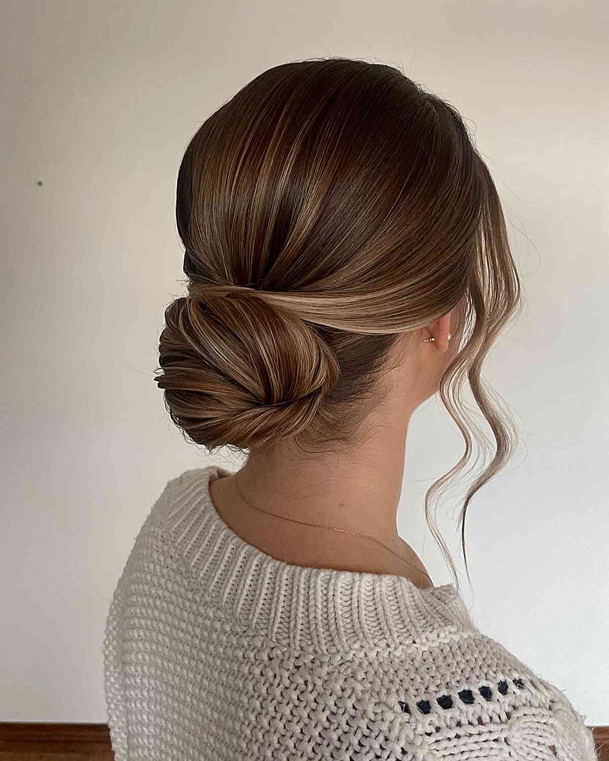 Neat Prom Bun with Framing Pieces