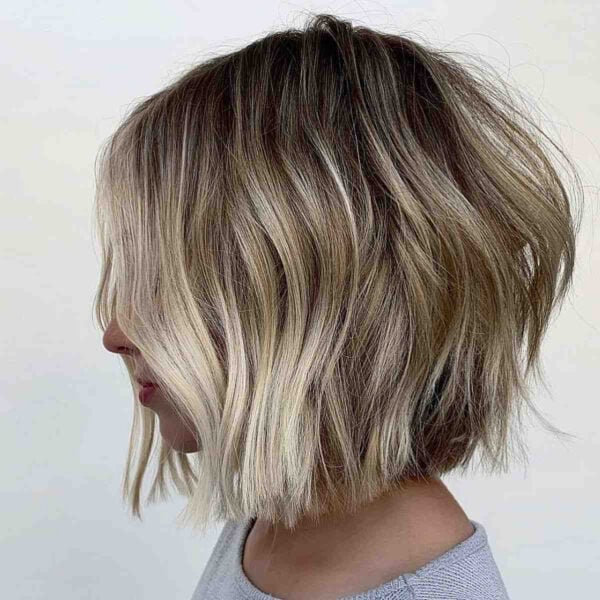 40 Choppy Layered Bobs for Thick Hair to Be Less Poofy