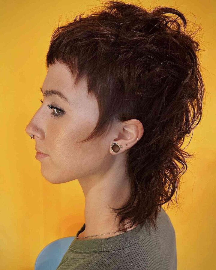 25 Coolest Wolf Cut Mullets Women are Getting in 2024