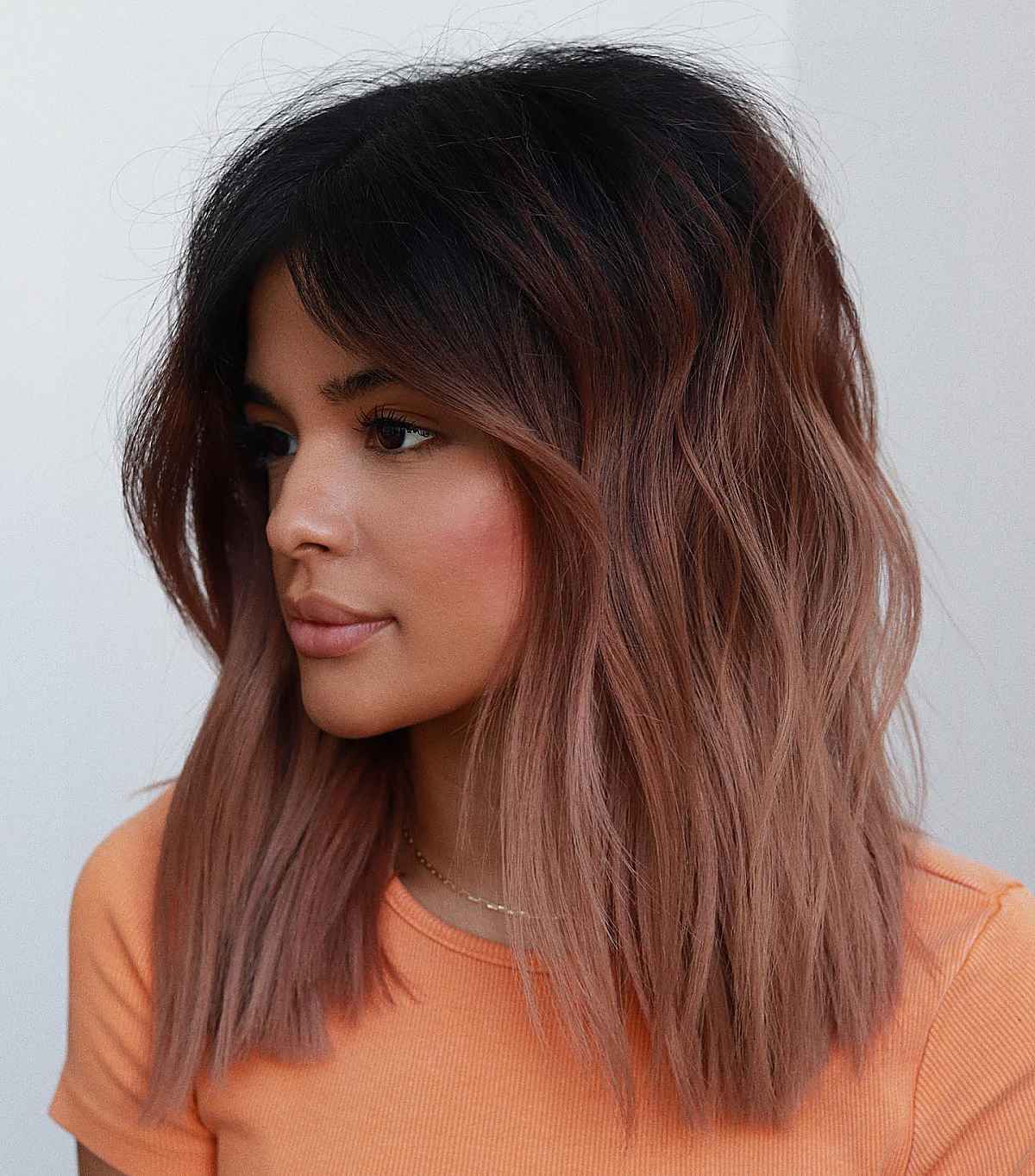 ombre with beach waves