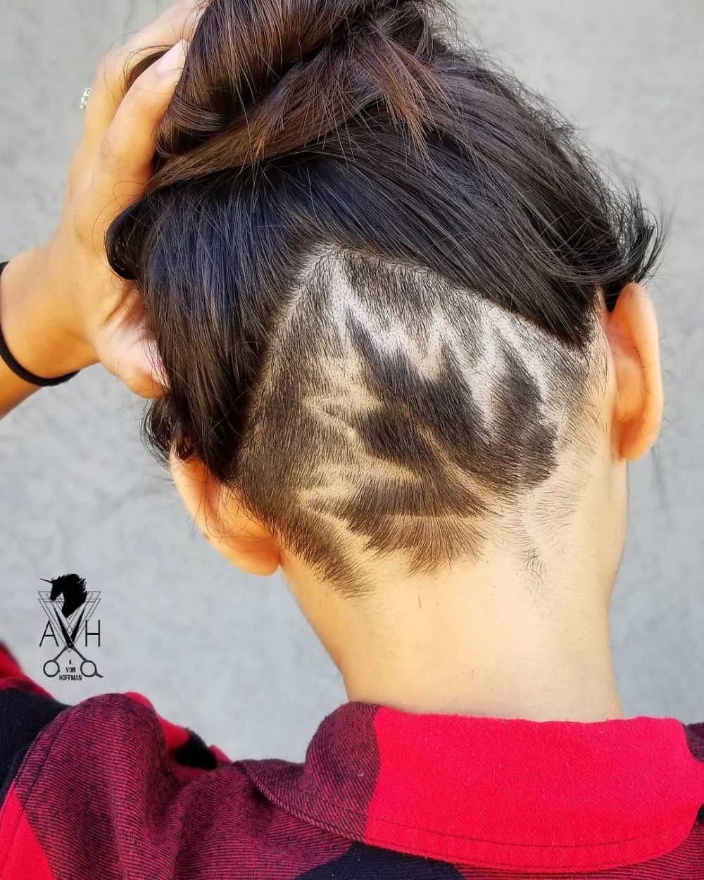 Outstanding Leaf Undercut Hairstyle