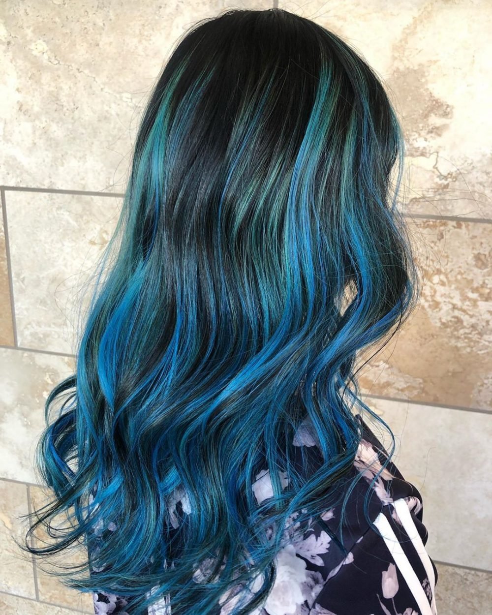 22 Most Amazing Blue Black Hair Color Looks of 2024