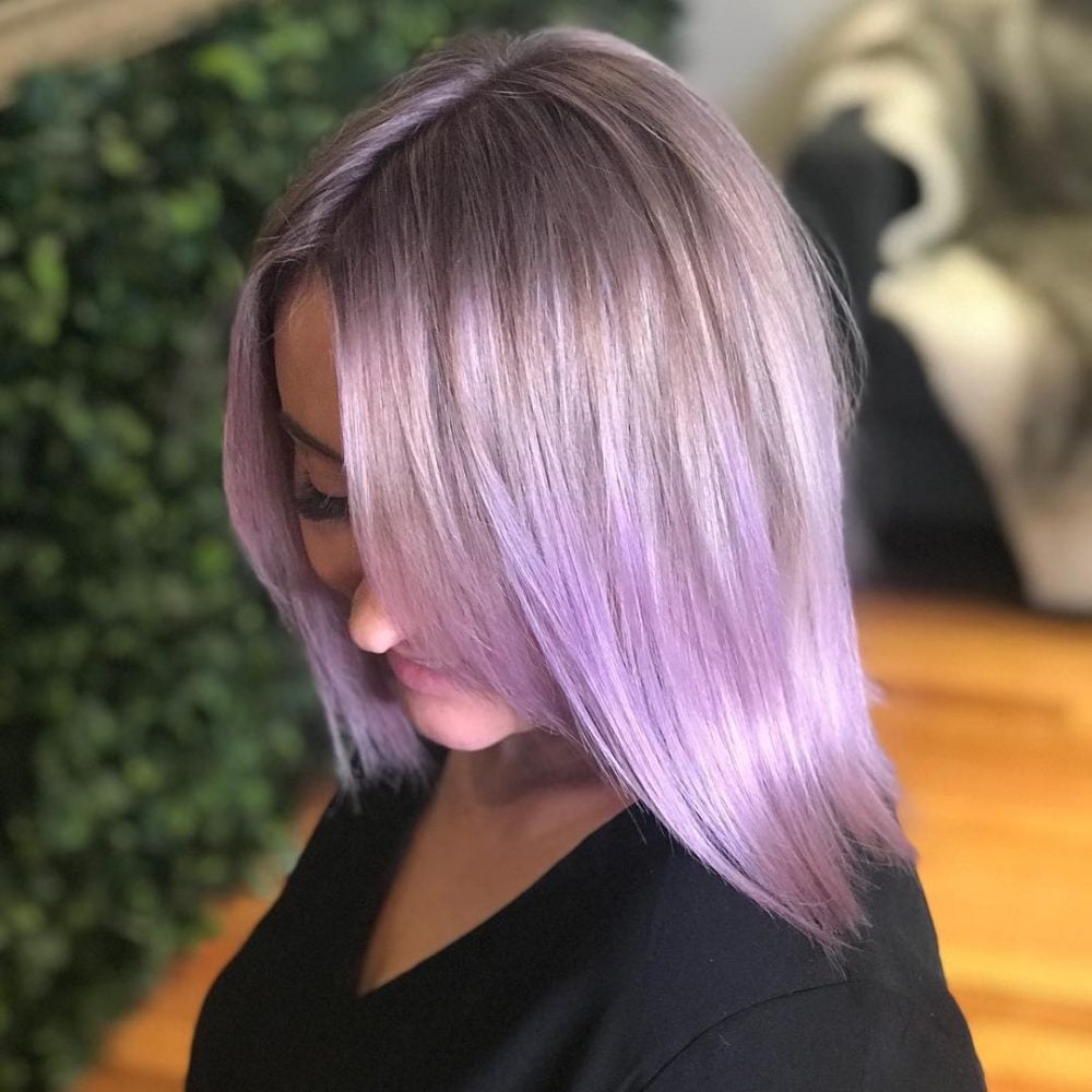 Pastel Lavender Hair Dye