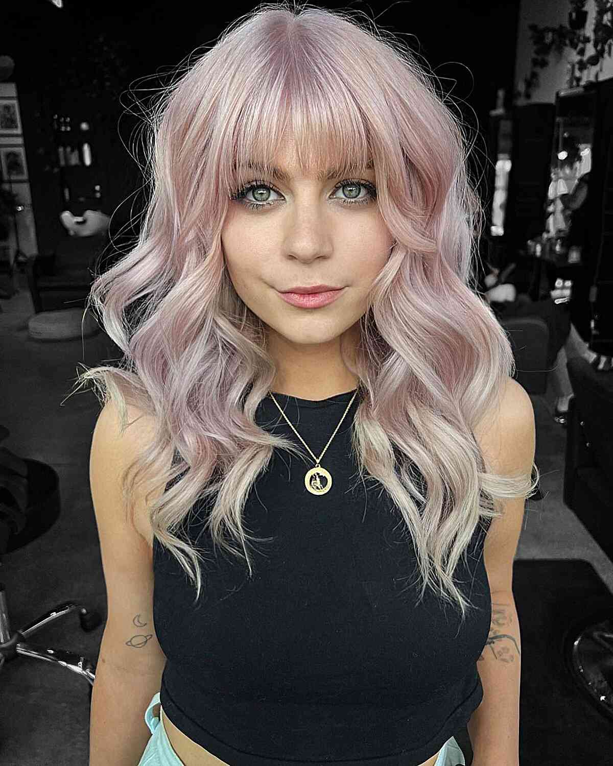 Pastel Pale Barbie Pink Hair