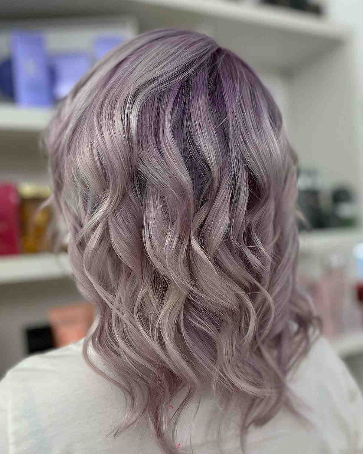 Pastel Purple Haircolor