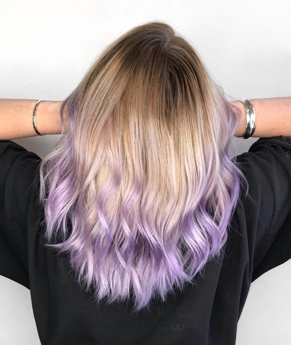 Experience the magic of 23 breathtaking Purple Ombre Hair Color Ideas ...