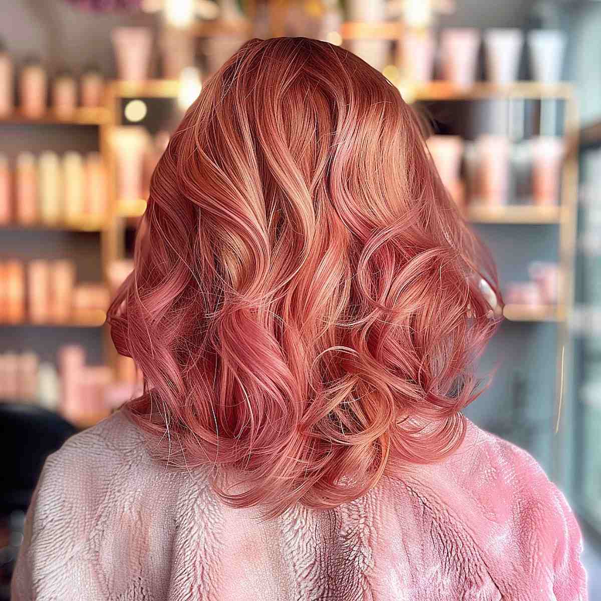 Peachy Pastel Red Hair