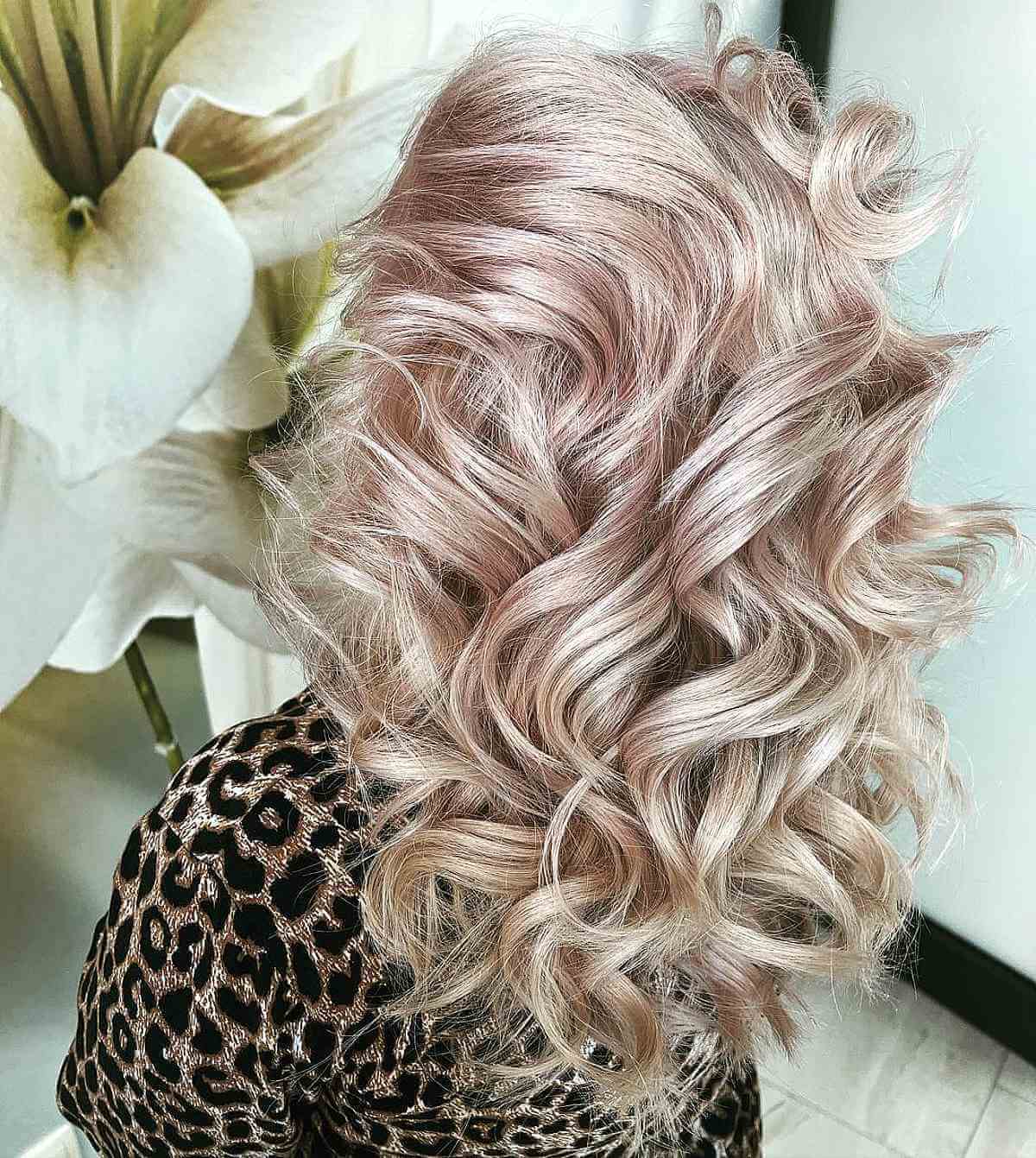Pearl Blonde Balayage on Long Hair