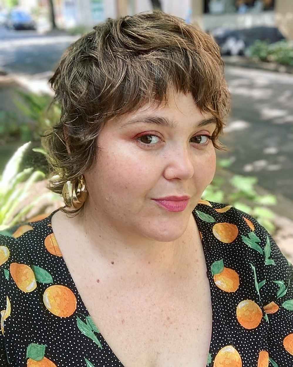 perfect pixie for a round face