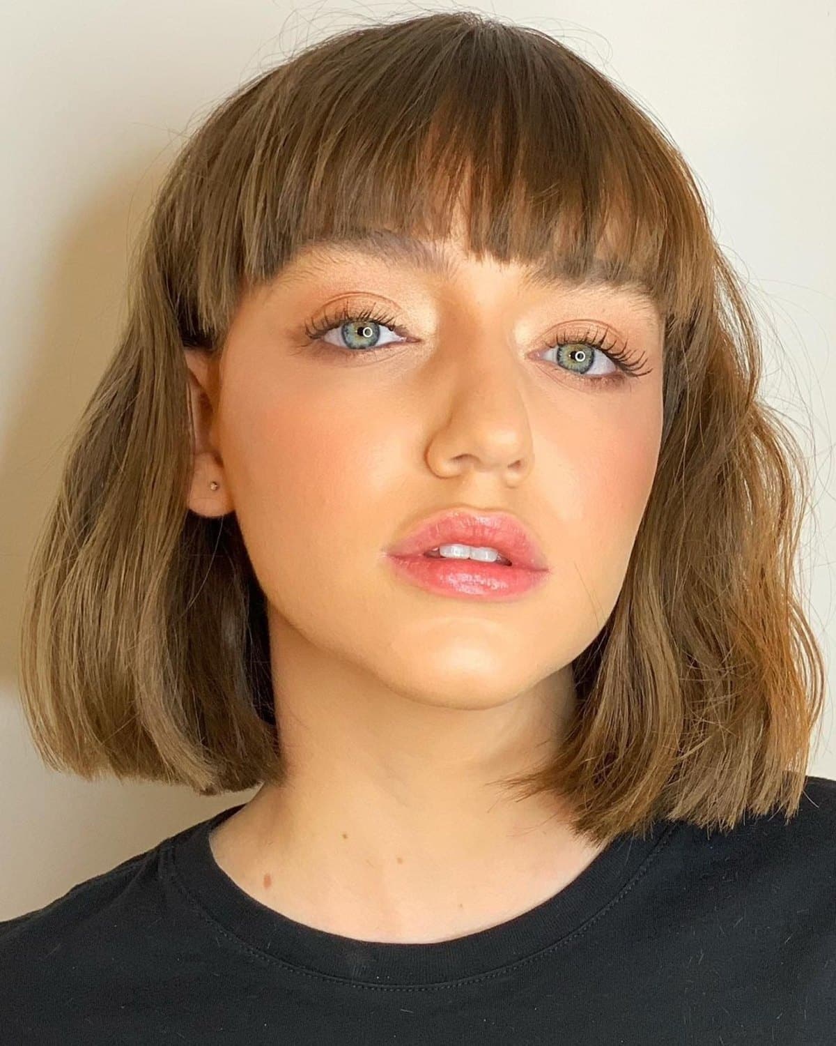 Perfect short blunt bob for Thick Hair