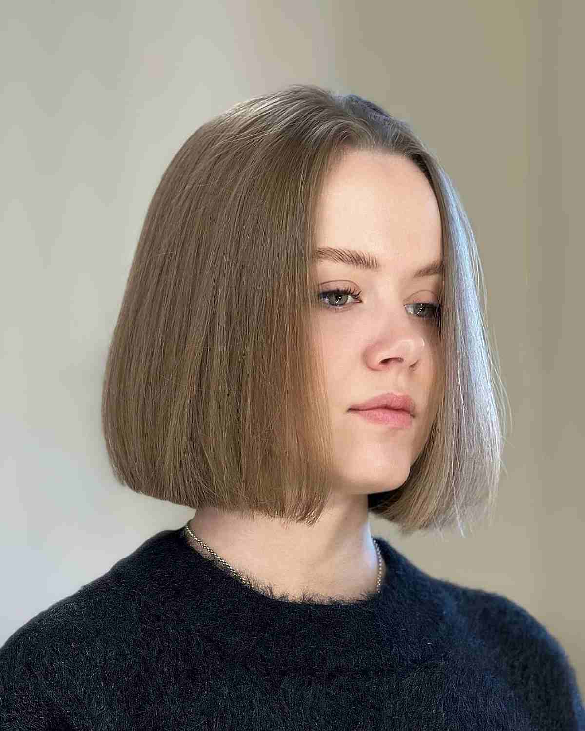 Perfectly Layered Bob for Short Straight Hair