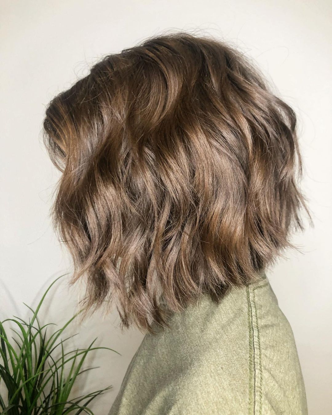 Perfectly Layered Bob for Thick Hair