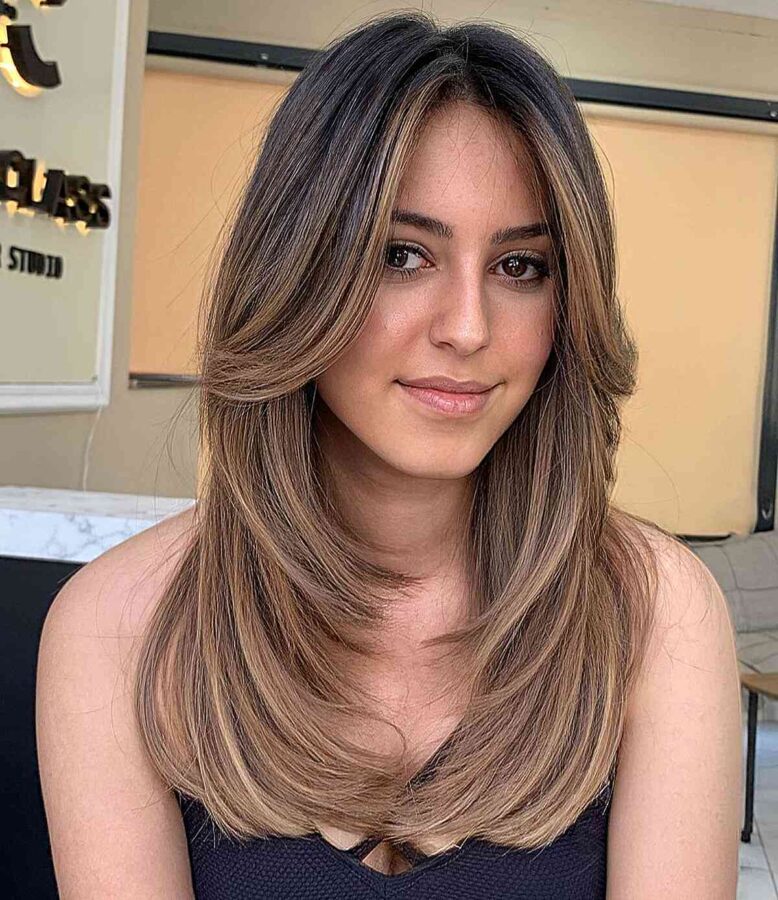 61 Straight Layered Hair Ideas for All Lengths and Textures