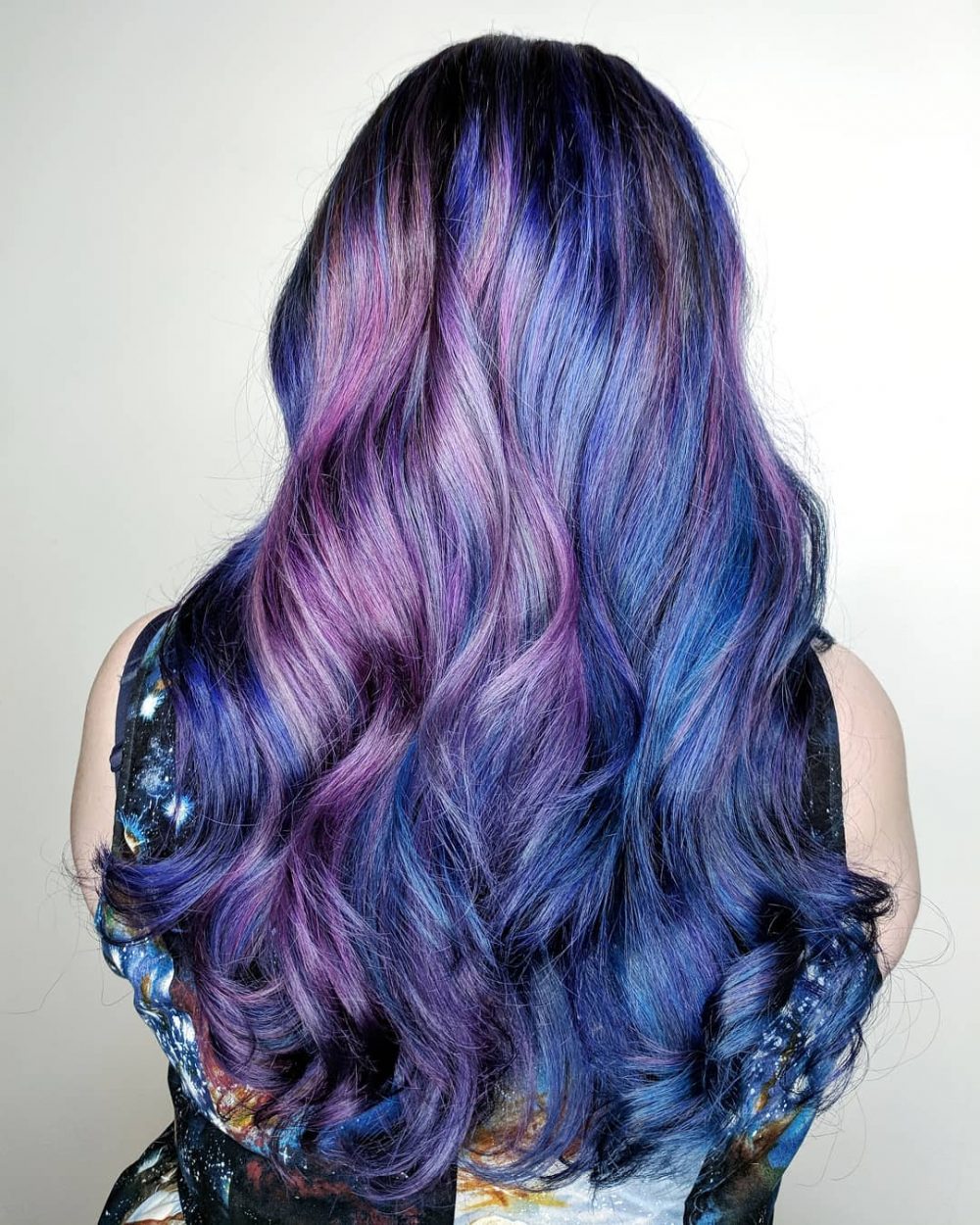 30 Incredible Ways to Get Galaxy Hair in 2024 (Photos)