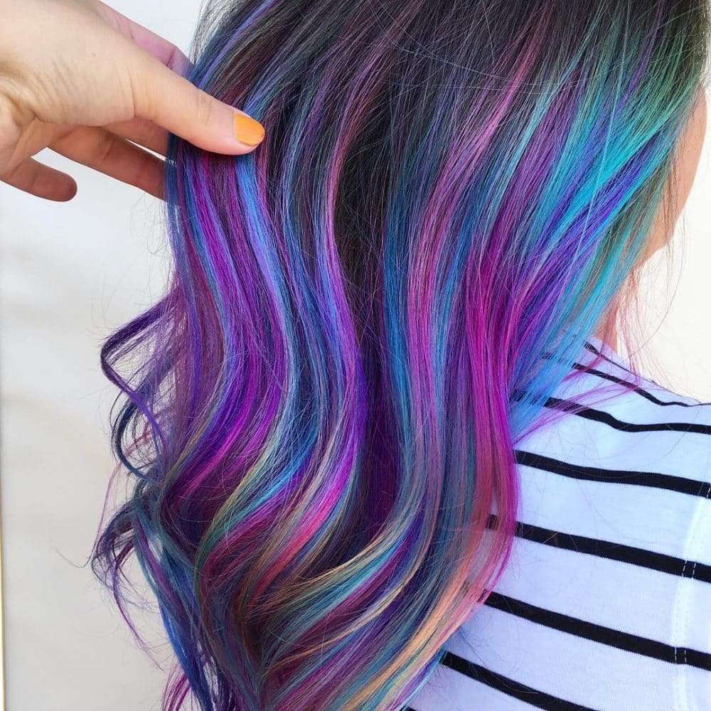 35 Incredible Examples of Blue and Purple Hair in 2025