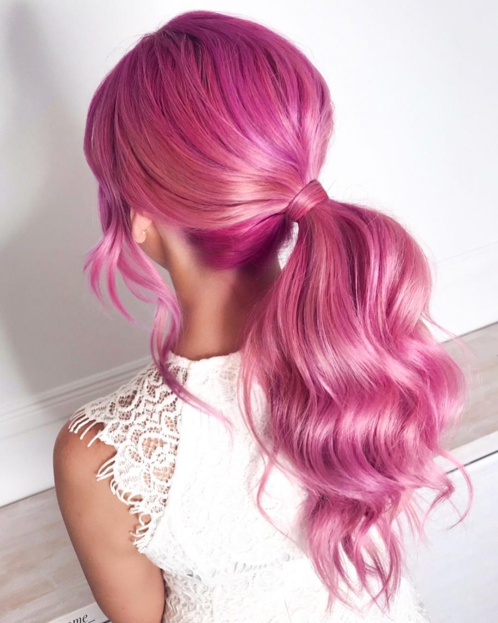 Icy Pink Hair