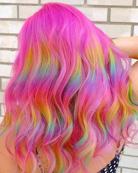 82 Photos of Rainbow Hair Ideas to Consider for 2023