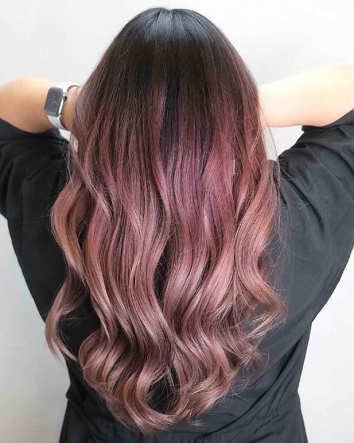 Pink Rose Gold Ombre