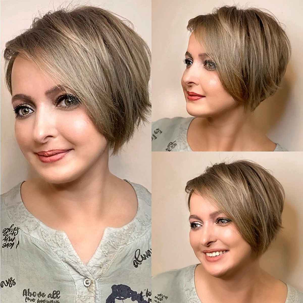 Pixie Bob for Women Over 30 with Big Foreheads
