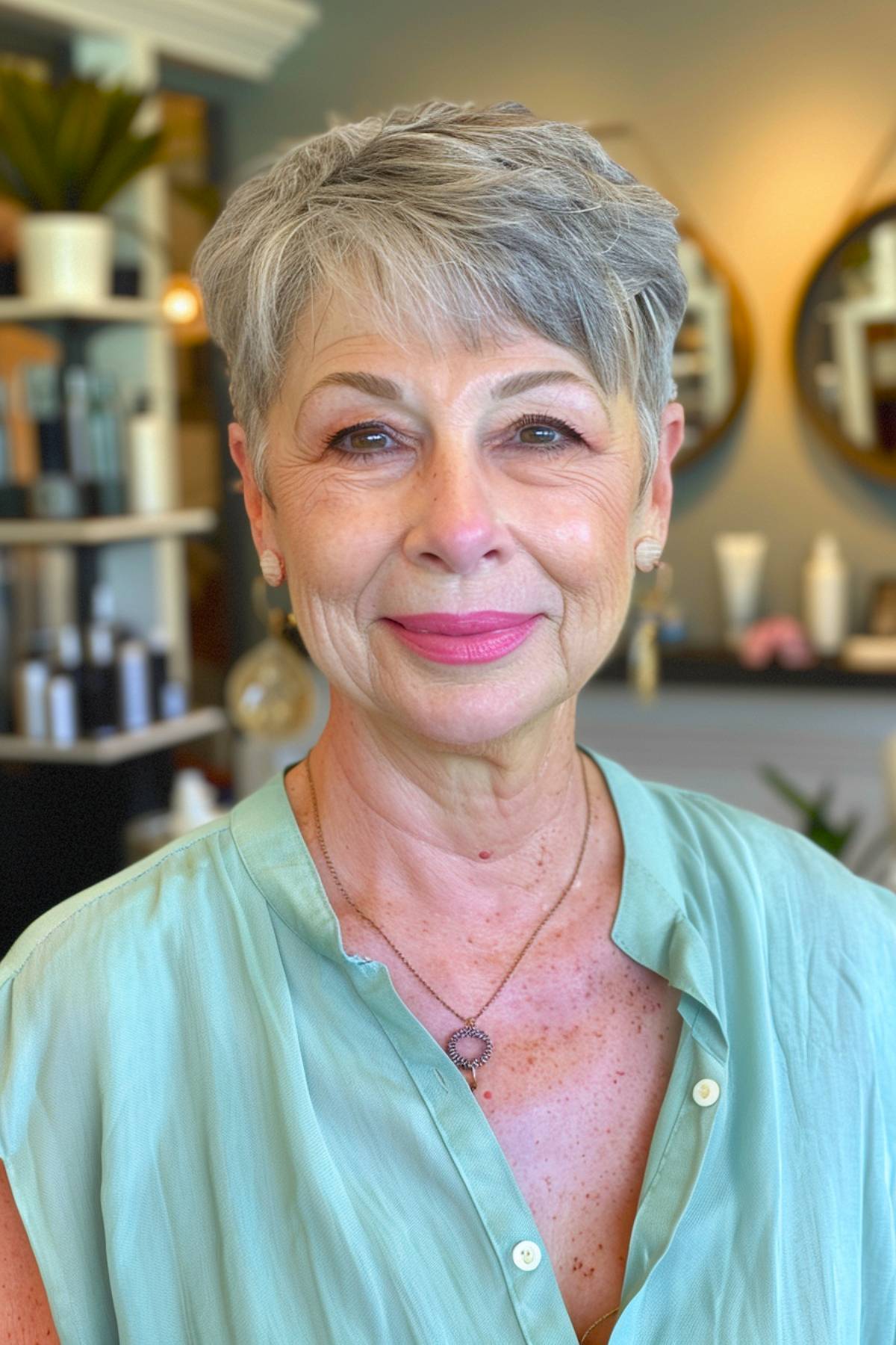 Pixie cut for seniors