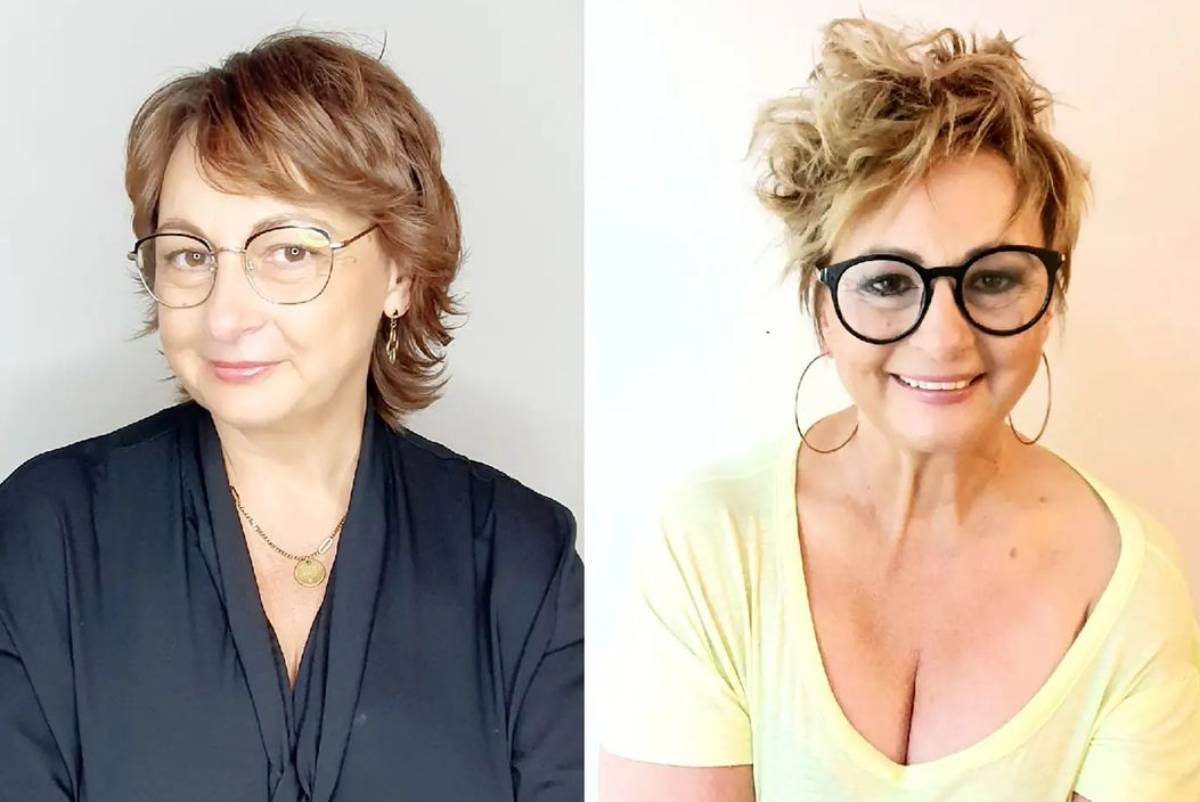Pixie Cut for Women Over 60 with Glasses