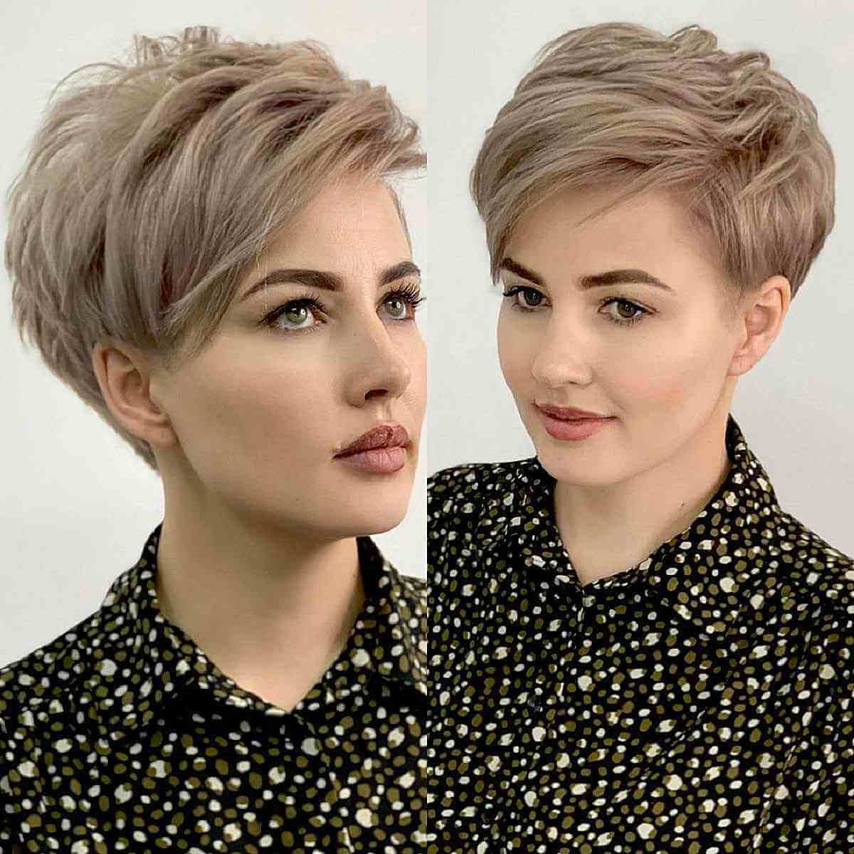 Pixie Cut with Piece-y Layers