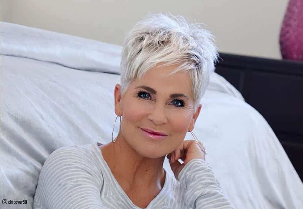 30 Trendiest Pixie Haircuts for Women Over 50