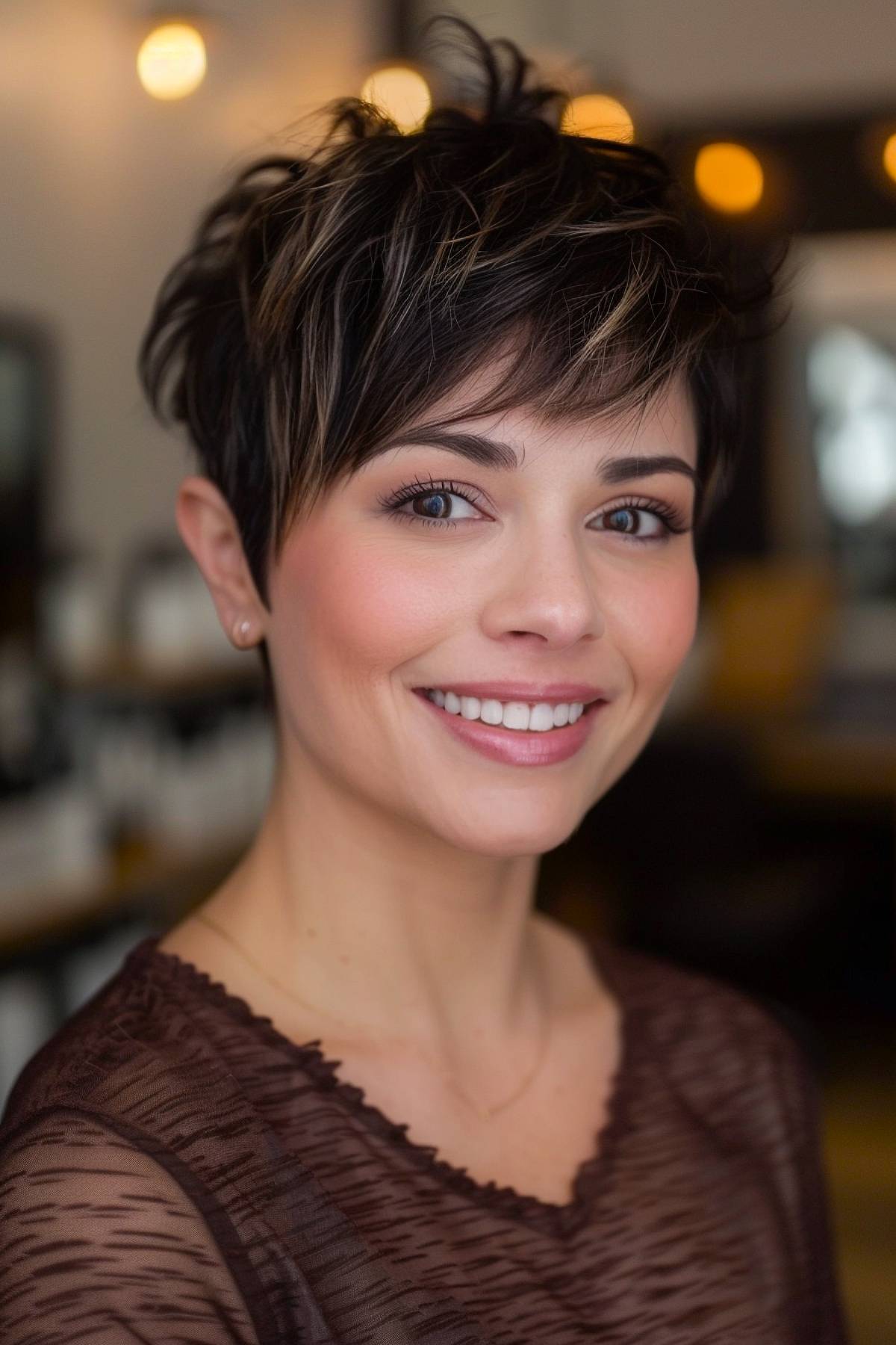 Pixie cut