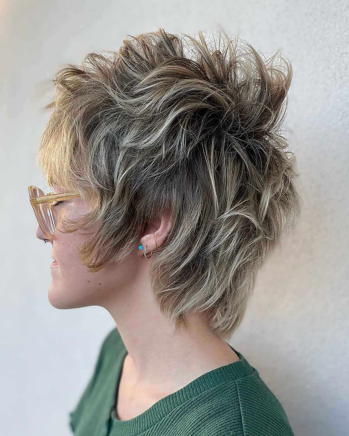 Pixie Shaggy Haircut with Messy Layers