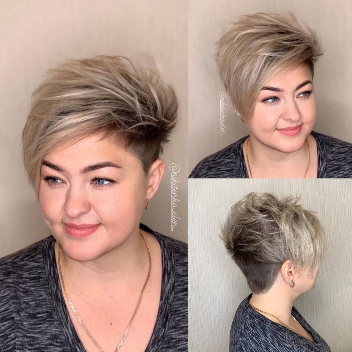 Pixie with Side-Swept Bangs Hairstyle