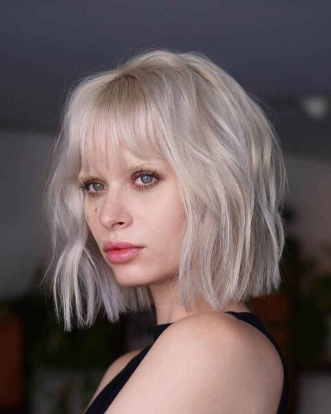 31 Trendy Blunt Bob with Bangs to Inspire Your Next Chop