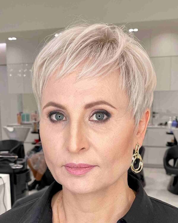 33 Volumizing Pixie Cuts for Women Over 50 with Fine & Thin Hair