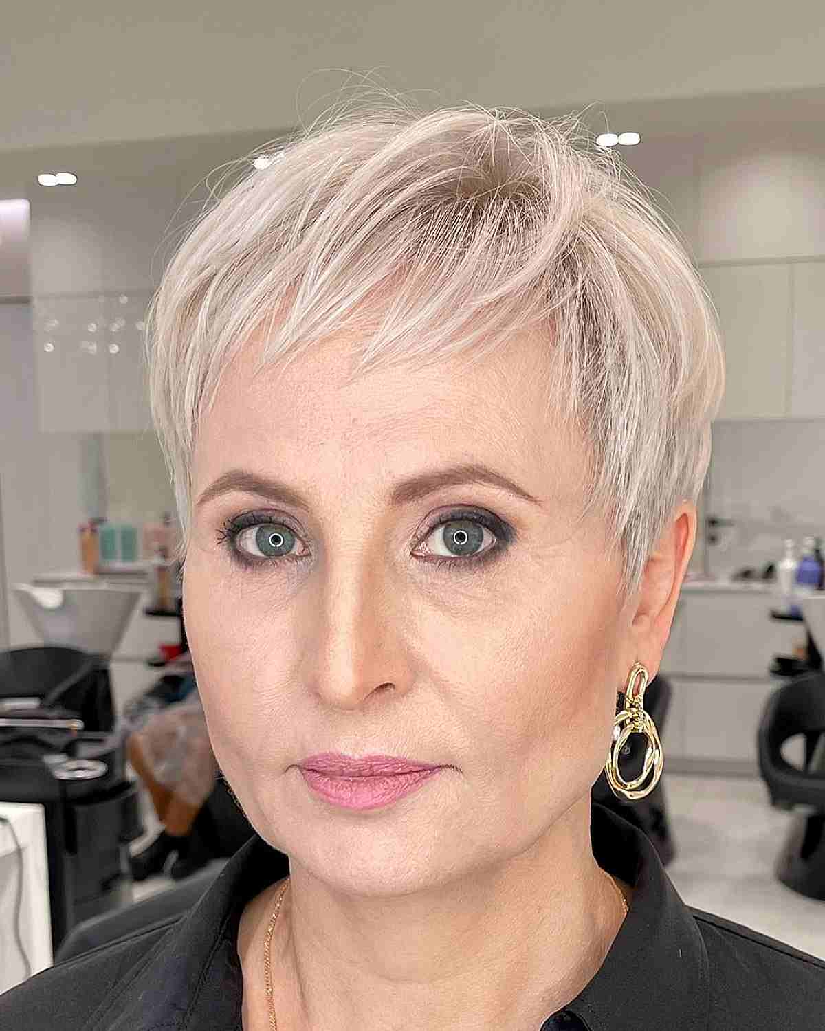 25 Flattering Pixie Haircuts for Women Over 50 with Fine & Thin Hair