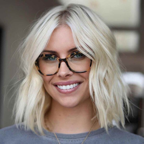 43 Coolest Long Choppy Bob Haircuts for That Beachy Lob Look