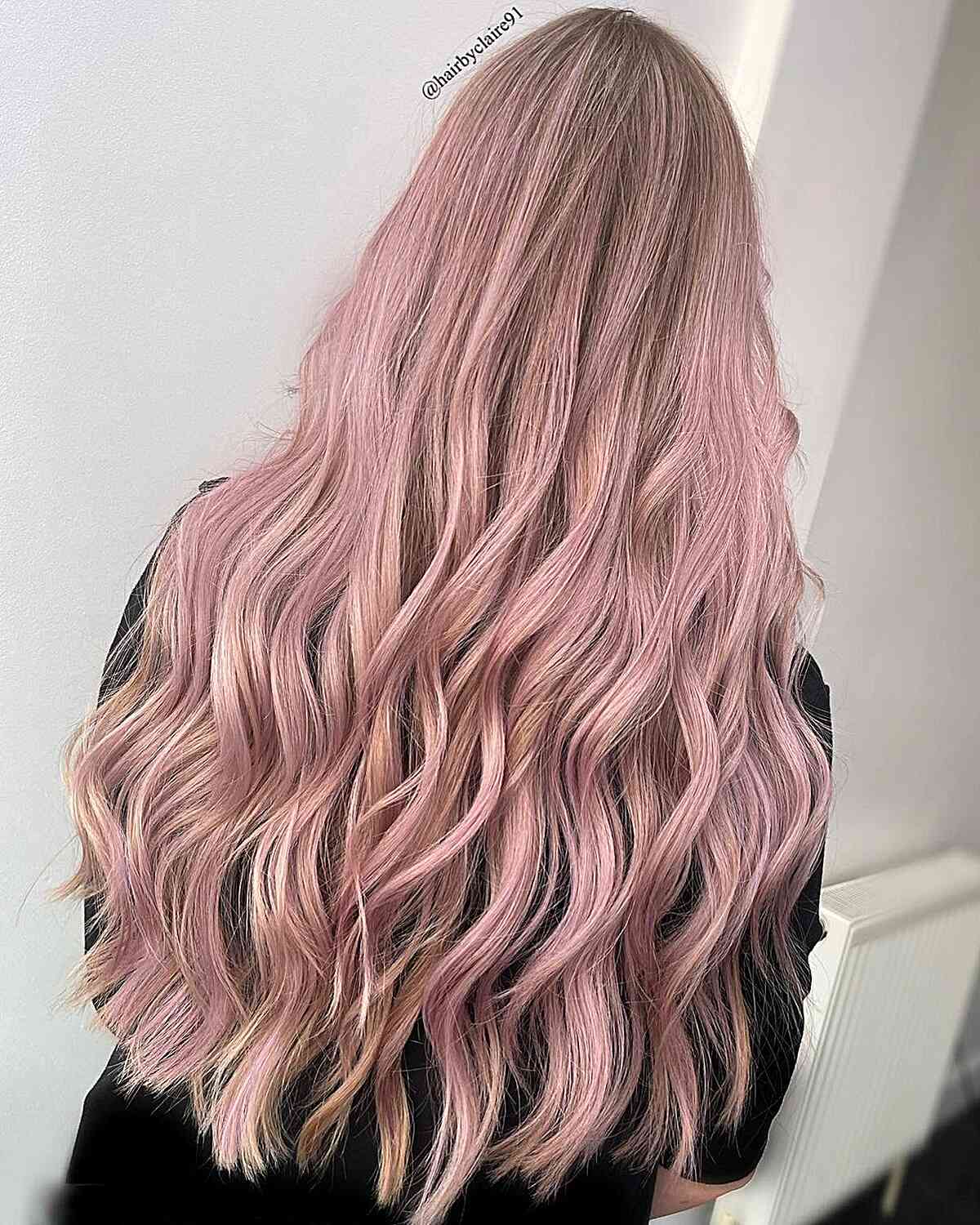 Plush Light Pink Pastel Hair