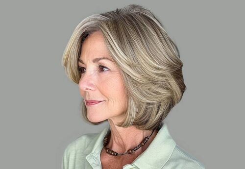 Prettiest layered haircuts for women over 60