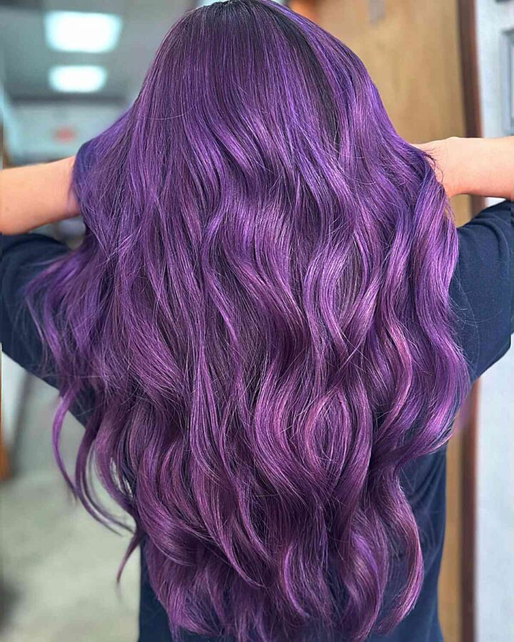 54 Incredible Purple Hair Color Ideas Trending Right Now