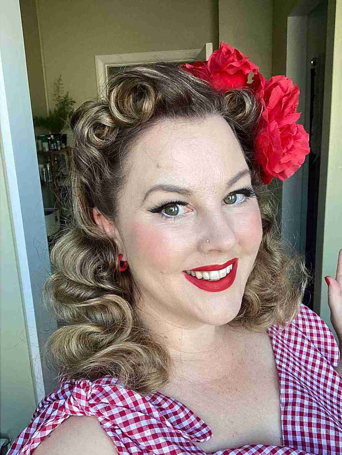 Pretty As A Pin Up Different Hairstyle