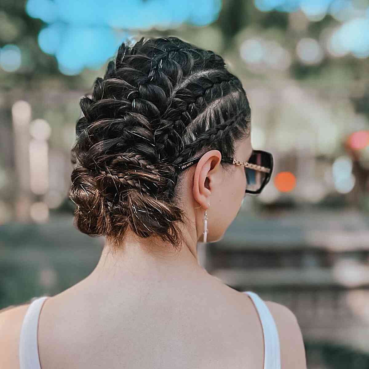 Pull-Through Braided Updo for Volleyball Athletes