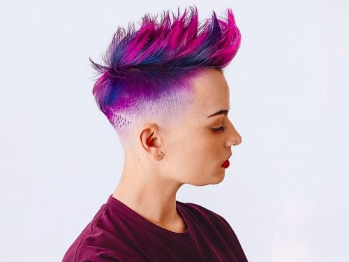 Punk hair ideas for women