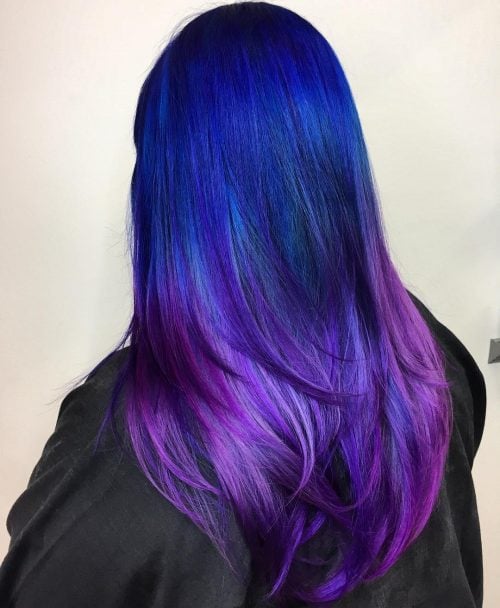 25 Stunning Blue Ombre Hair Colors Trending Right Now