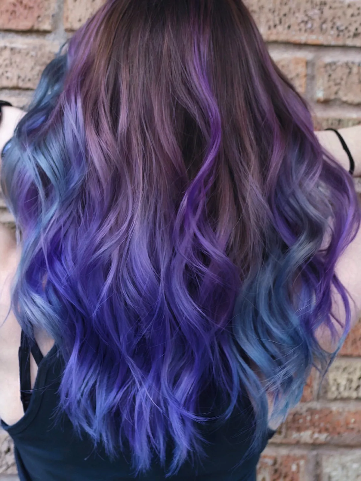 Purple and Blue Ombre