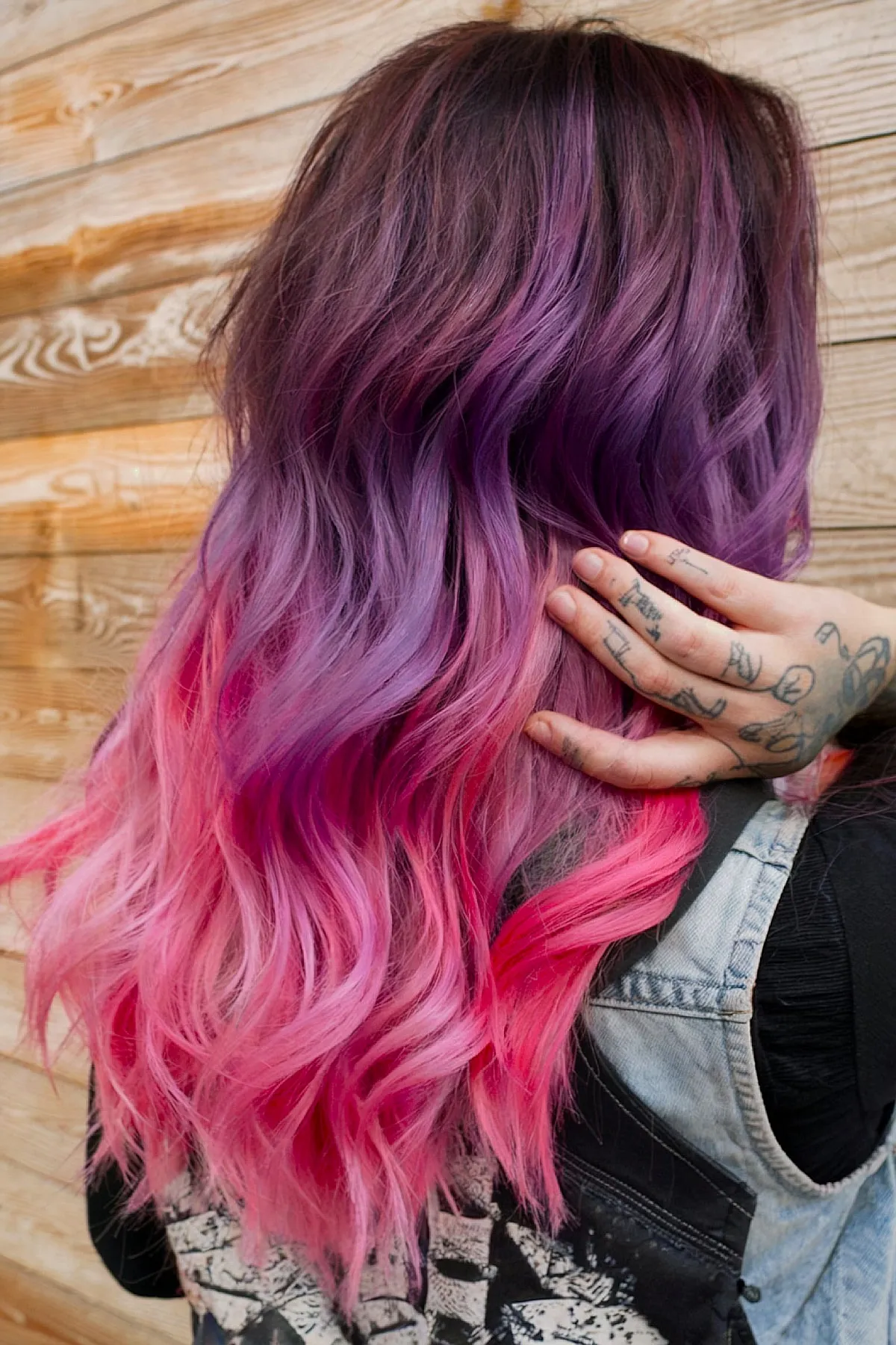 Purple and Pink Ombre