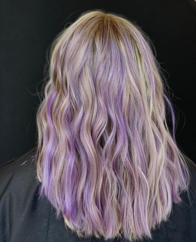 26 Purple Highlights Trending in 2024 to Show Your Colorist
