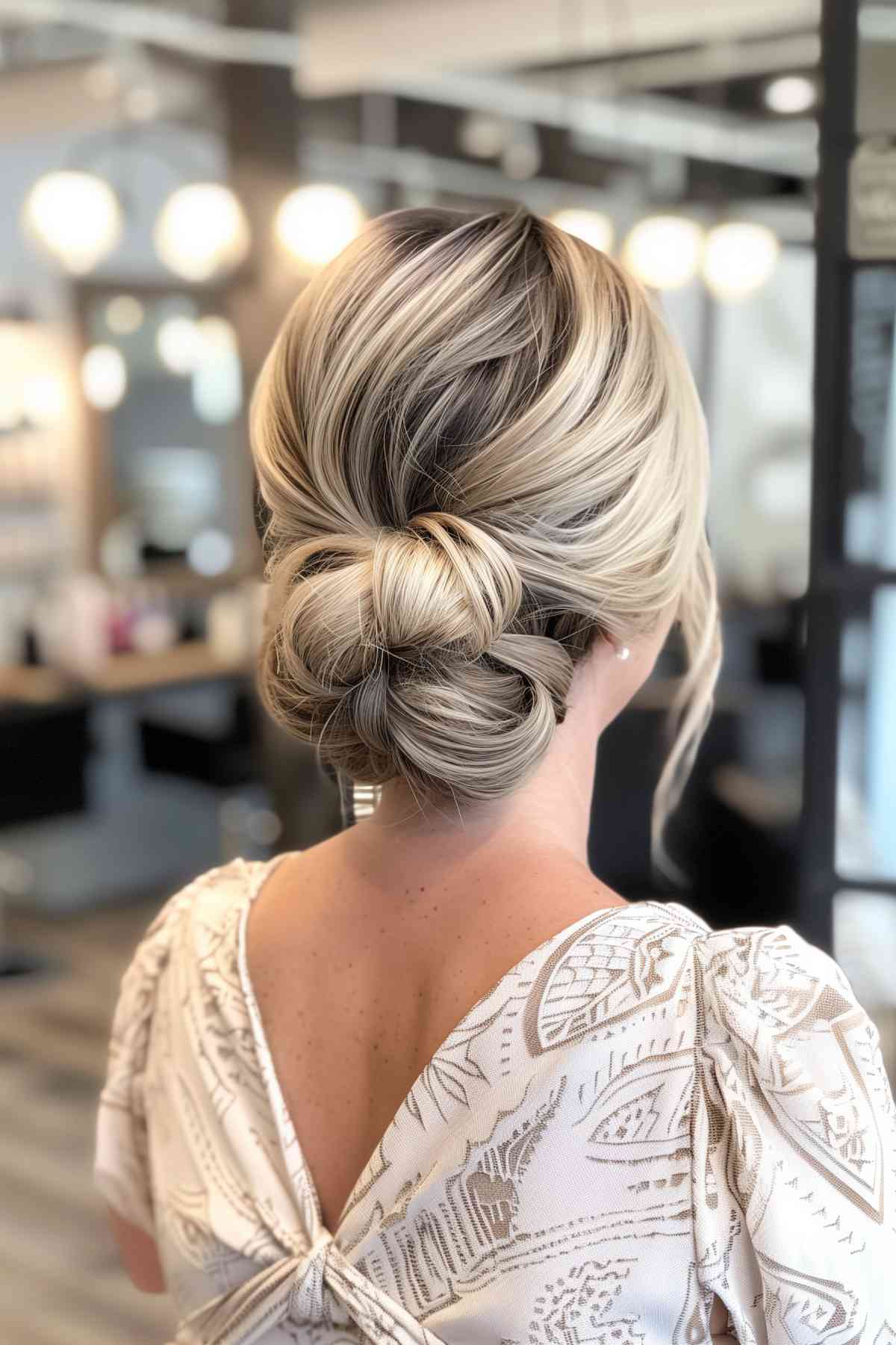 quick and easy updo for women