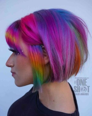 61 Photos of Rainbow Hair Ideas to Consider for 2023