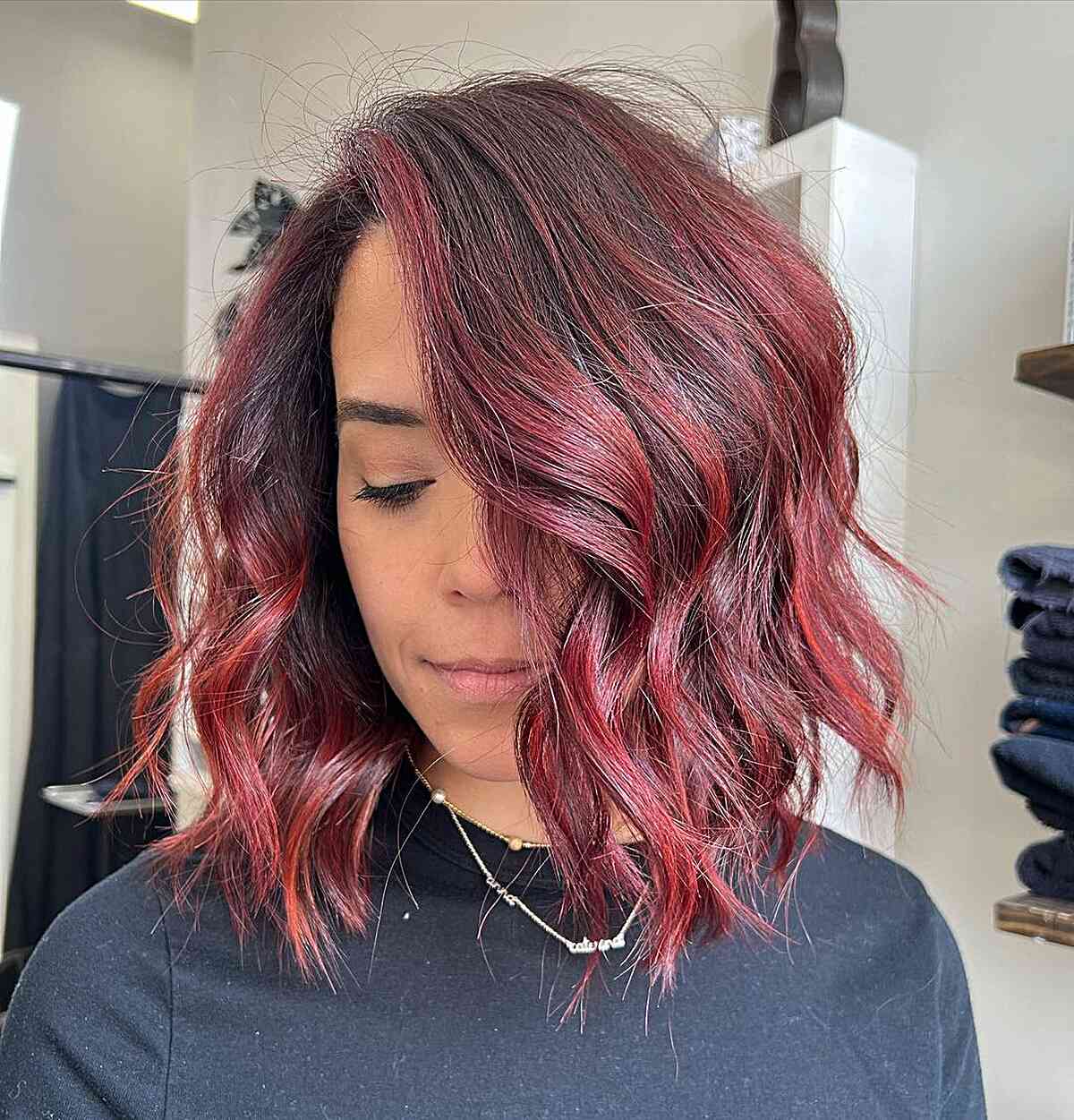 15 Stunning Short Red Balayage Hairstyles - 2023 (With Images) | Fabbon