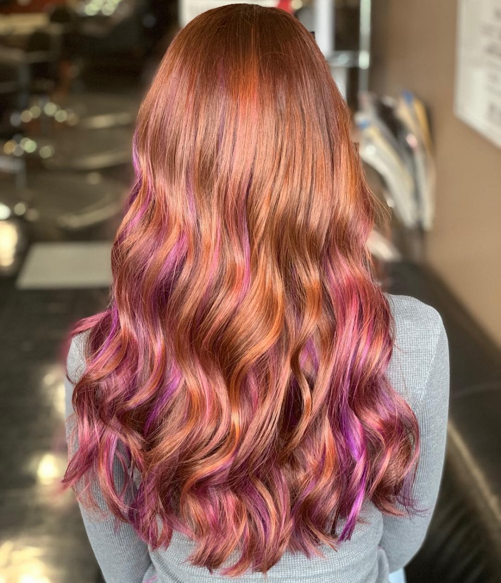 26 Purple Highlights Trending in 2024 to Show Your Colorist